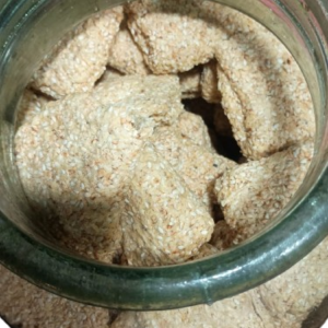 चीनी तिलकुट | Home-made Sugar Tilkut | Sugar Gajak | Sugar Sesame Bar from Bhagalpur - 500 Grams